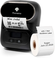 Phomemo M110 Qr Code étiquette de prix imprimante 203dpi sans fil Portable Photo directe thermique autocollant imprimante pour Ios Android