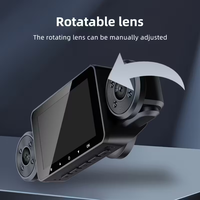 Enregistreur Vidéo Panoramique 360 Degrés pour Voiture, Écran 3 Pouces, 4 Canaux Full HD, Vision Nocturne Wi-Fi, Garantie 1 An