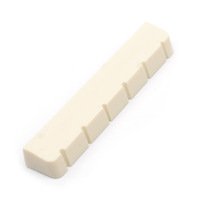 TG-Ivory Coussinet de cordier supérieur pour guitare classique, en plastique de qualité supérieure, pour pont de guitare, accessoires courants fabriqués en France