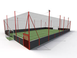 Распродажа, профессиональное спортивное поле, индивидуальное футбольное поле с футбольной клеткой - Product Image 2