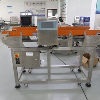Détecteur de métaux alimentaires à ondes électromagnétiques JINDUN JD-603 haute précision 0,5 mm en acier inoxydable avec vitesse de convoyeur réglable pour 1