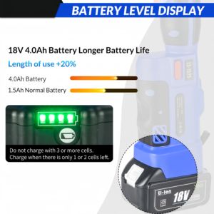 Outil de sertissage de tuyaux électrique sans fil industriel Glam Pro Press BS-1525 220V/110V avec moteur sans balais et kit de mâchoires VUS 1/2 3/4 1 pouce - Product Image 5