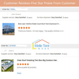 Tente de réception extérieure transparente en alliage d'aluminium imperméable, ignifuge et anti-UV, pour mariages, églises, hôtels, avec toit transparent - Product Image 6