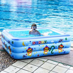 Venta al por Mayor de Piscinas Inflables Cuadradas de PVC Nuevas para Niños y Bebés, Piscina al Aire Libre con Logotipo Personalizado - Product Image 2