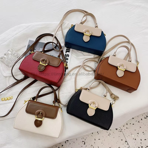 New Casual French Fashion Tote Bag Cute <b>Small</b> Square Bag With Flip Button Bags Women <b>Handbags</b> Ladies Tanjing - Product Image 4