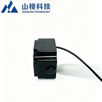 Freno electromagnético de CC de 24 V con par de 2,5 Nm y 3000 RPM para aplicaciones de motor y caja de cambios