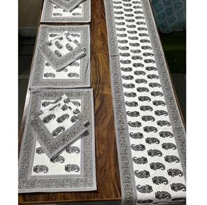 Juego de Manteles Individuales y Servilletas de Lona de Algodón, Incluye Seis Manteles Individuales y Seis Servilletas, Perfecto para Comidas Familiares y Recepciones - Product Image 4