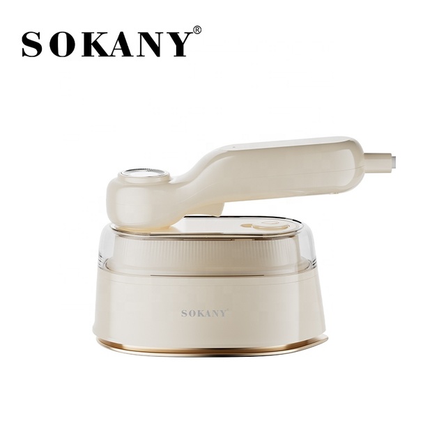 Sokany Electric Handheld Fabric & Garment Steamer 1400W Fast-Heat for Hotel Use Portable Steam Iron with Anti-Dry-Burning