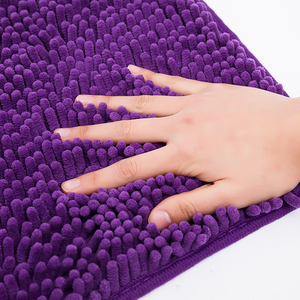 Tapis antidérapant en chenille pour salle de bain, chambre, cuisine - Écologique, lavable, absorbant l'eau, pour intérieur - Product Image 4