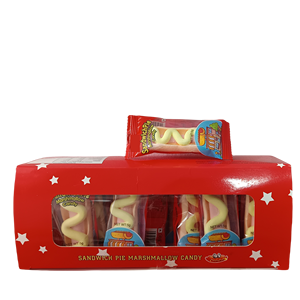 Caramelle Marshmallow a Forma di Hot Dog Personalizzate, Morbide e di Alta Qualità - Product Image 1