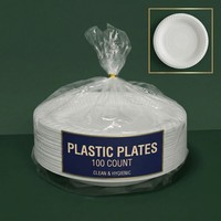 Assiettes en plastique jetables transparentes écologiques réutilisables de 10 pouces, assiettes à compartiments couleur or rose pour service de traiteur