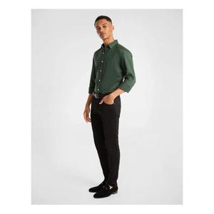 <b>Men</b> <b>Shirt</b> Classic Long <b>Sleeve</b> Button Front Solid Color Comfortable Casual Wear For Daily Office Travel And Outdoor Style - Product Image 6