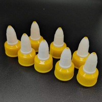 Bouchons coniques à bec effilé de 18/20/24/28 mm pour flacons de gel capillaire, cosmétiques et colle