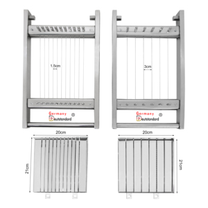 Alta calidad Semi Auto Praline queso parmesano caramelo máquina cortadora de alambre Manual doble brazo pastel Chocolate guitarra cuchilla cortador/ - Product Image 4