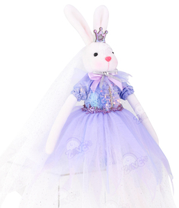 حفلةزفاف عرس بنفسجي مدعم أنيق من القطيفة الديكور صبي فتاة فستان الأميرة زخرفة لطيف عيد الحب - Product Image 3