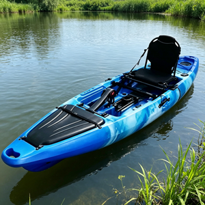 Kayak à pédales WOLANG, bateau en LLDPE rotomoulé, multi-usages <span class=keywords><strong>pour</strong></span> la pêche, le surf, la navigation - Product Image 5