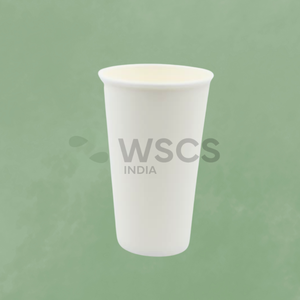 Gobelet en papier blanc simple et élégant conçu pour le service quotidien des boissons dans les restaurants, les cafés, les événements et l'utilisation au bureau - Product Image 3