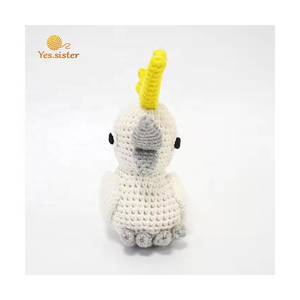 प्लश भरा खिलौना ऑस्ट्रलिया सफेद तोट्स सजावटी पक्षी गुड़िया पीपी कपास भरने के साथ - Product Image 1