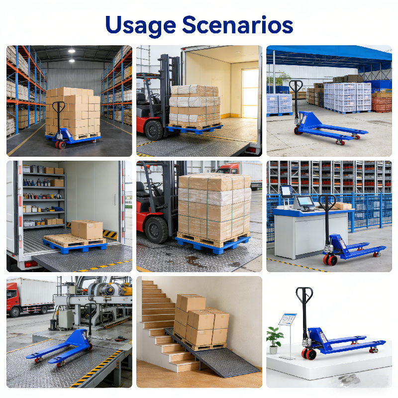 1200MM Factory Pallet Manual Jack Warehouse Hydraulic Lifting Goods Hand China Hand Pallet Truck