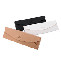 Emballage de luxe biodégradable, écologique et recyclable pour cadeaux, artisanat, avec logo personnalisé et impression à chaud, pour aliments cuits, biscuits et snacks