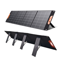 Panneau solaire monocristallin pliable portable 200W, haute efficacité 23%, étanche IP65/66 pour le camping en plein air et les appareils mobiles