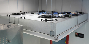 YANING Bộ Điều Khiển FFU 2X4 4X2 Bộ Lọc Quạt Không Khí <span class=keywords><strong>Laminar</strong></span> Ulpa <span class=keywords><strong>H14</strong></span> <span class=keywords><strong>HEPA</strong></span> FFU Với Bộ Lọc <span class=keywords><strong>HEPA</strong></span> Và Bộ Lọc Trước - Product Image 6