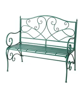 New Iron metal garden China whole supplier french antique bench