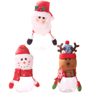 Wholesale Cute Kids Plastic <strong>Christmas</strong> Candy Jar Santa <strong>Christmas</strong> Candy Bottle Sweet <strong>Christmas</strong> Candy <strong>Box</strong> <strong>for</strong> Decoration - Product Image 5