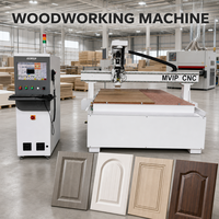 Routeur CNC linéaire ATC 1530 avec changeur d'outils automatique pour le travail du bois, la découpe de meubles en panneaux et la sculpture 3D sur bois