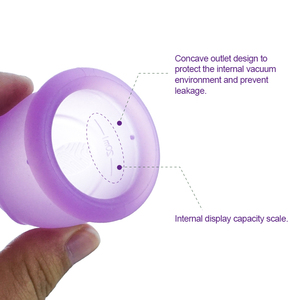 Coupes menstruelles en silicone <span class=keywords><strong>de</strong></span> qualité médicale, anti-fuite, deux tailles, écologiques et souples, pour femmes, vente en gros sous marque privée - Product Image 5