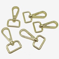 Boucles de chaîne pour chien en métal de 25 mm, fermoirs en alliage pour sacs à main et bagages