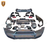 Conversion W464 Bra-B Style large Bodykit pour Mercedes Benz classe G W463 Kit carrosserie voiture pare-chocs assemblage capot 4X4 arc garde-boue fusées