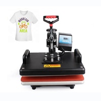 Écran d'affichage unique Sublimation multifonction presse plate Swing Away Machine pour presse t-shirt taie d'oreiller coque de téléphone sweats à capuche