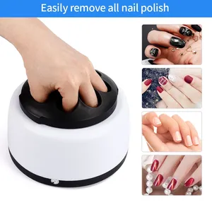 Appareil de nettoyage à vapeur électrique UV 36W pour retirer le vernis gel, avec batterie intégrée, pour manucure et nail art - Pratique - Product Image 4