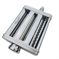 Accessoire de fabricant de pâtes en acier inoxydable 3 en 1 de haute qualité pour mélangeur KitchenAid accessoire de mélangeur sur socle d'approvisionnement d'usine