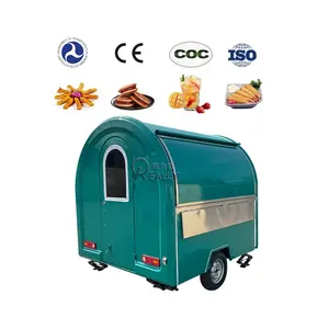 小型咖啡烧烤车移动厨房餐车定制新设计移动商务拖车食品店设备齐全的澳大利亚