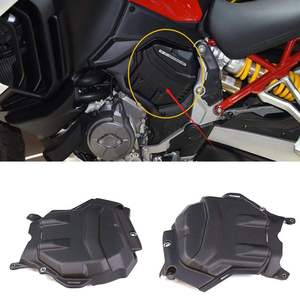 Cubierta de Motor de Fibra de Carbono Seca 3K Prepreg, Ligera y de Alta Resistencia, con Acabado Brillante/Mate para Ducati Multistrada V4 V4S 2021-2026 - Product Image 1
