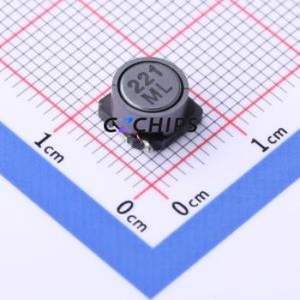 Inducteur de puissance CDRR7D45T125NP-221MC SMD, 7,2x7,2 mm (Inductance : 220 µH) (Précision : 20 % Courant nominal : 440 mA) - Product Image 1