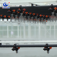 Système de pulvérisation automatique en usine avec contrôle PLC EC pH pour l'irrigation des serres et des pépinières