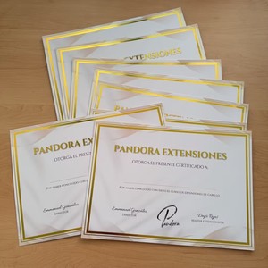 Custom Gold Foil Stamping A4 Certificate Paper Certificate with Gold Border for Training Course & Course Completion - Product Image 6