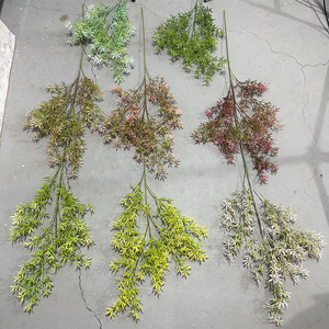 Hojas de Bambú Artificiales Yixuan de 30cm-100cm, Rama de Plástico de Alta Simulación, Planta Decorativa para Hogar, Jardín y Bodas - Product Image 2