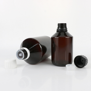 2026 Wholesale 250ML 500ML 1000ML Amber PET Cylinder Industrial Use Brown <b>Pill</b> <b>Bottle</b> For Skin Hydrolat - Product Image 4
