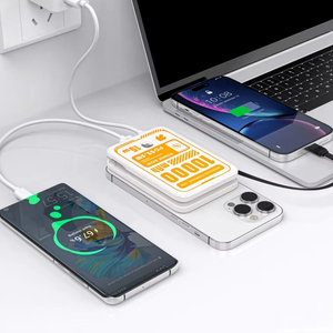 OEM PD 22.5W Fast Charging Portable External Battery Power Bank 10000mAh Wireless Charger <b>Mini</b> Magnetic Power Bank - Product Image 2