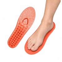 Semelles intérieures respirantes en PU confortables avec amorti antichoc écologique et design antidérapant en ETPU Popcorn pour le sport et la marche quotidienne