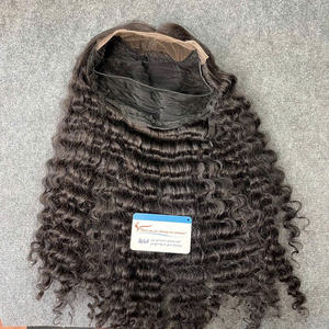 Peluca Rizada Birmana de Alta Calidad, Cabello Humano, Extensiones de Cabello, Sin Desprendimiento, Sin Enredos - Product Image 6