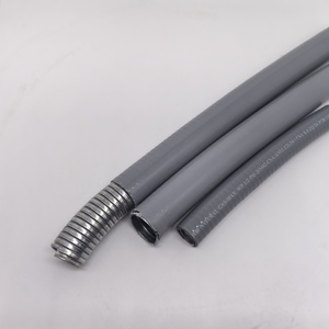Vente en gros sur mesure Conduit électrique flexible étanche aux liquides de forme ondulée en zinc enduit de plastique de haute flexibilité pour atomique - Product Image 6