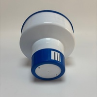 Thermomètre de piscine flottant automatique Haishu de 7 pouces non rétractable avec affichage large en ABS pour mesurer la température de l'eau