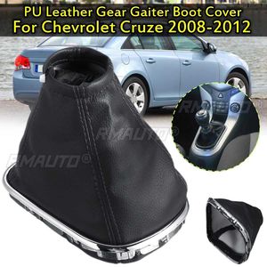 PU Leather Gear Shift Collar Gaiter <b>Boot</b> <b>Cover</b> for Chevrolet Cruze 2008 2009 2010 2011 2012 - Product Image 2