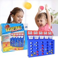 Jeu de tir au basket éducatif en plastique pour enfants, certifié EN71, pour interaction parent-enfant, idéal pour l'intérieur