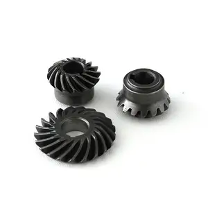 Baja tempa Pinion, Bevel Spiral presisi 6mm 12mm untuk alat mesin